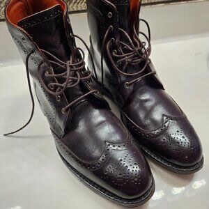 Allen Edmonds Dalton Wingtip Boots 10.5D